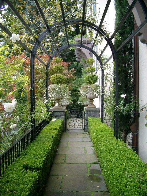 garden path landscape creative english easily paths architects hillside source traditional designers