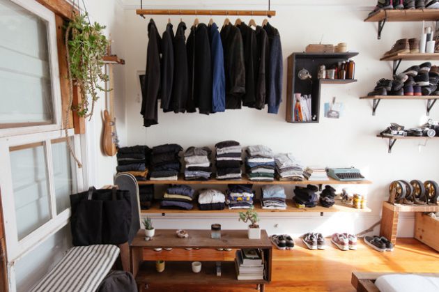 21 Really Inspiring Makeshift Closet Designs For Small Spaces