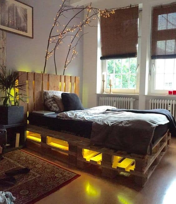 23 Really Fascinating DIY Pallet Bed Designs That Everyone Should See