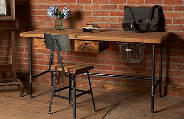 16 Classy Office Desk Designs In Industrial Style