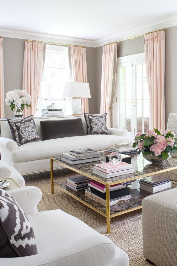 17 Marvelous Feminine Living Room Designs That Will Charm You