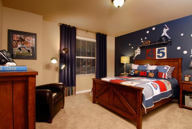 17 Magnificent Child's Room Designs With Accent Wall 9