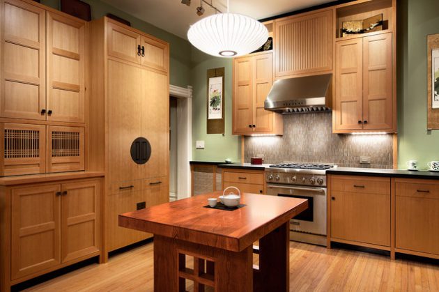 19 Irreplaceable Asian Kitchen Designs That Abound With Elegance &amp; Sophistication