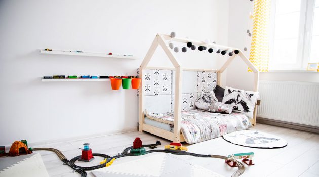 15 Irresistible Child’s Bed Designs In The Form Of House