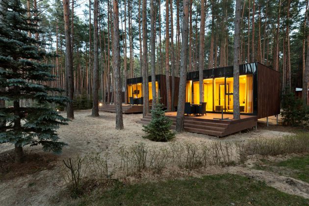 Contemporary Guest Houses Made Of Timber by YOD Design Lab