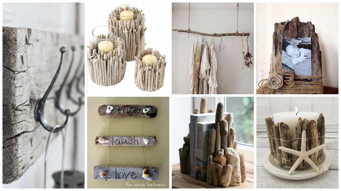 19 Really Inspiring & Cheap Ideas To Make Awesome Driftwood Decorations