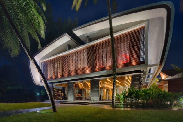 The Interior of Iniala Beach House Designed by A-Cero Architects