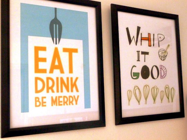 16 Wall Art Designs To Beautify Your Kitchen