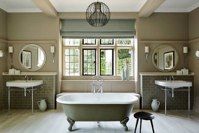 17 Great Ideas To Refresh Your Bathroom With Console Sink 10