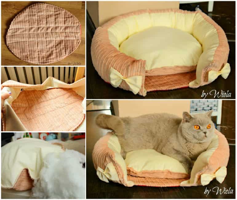 19 Most Amazing Ideas To Make Cool & Cozy Bed For Your Cat 10