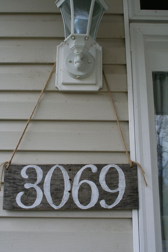 18 Fascinating Ways To Display Your House Number
