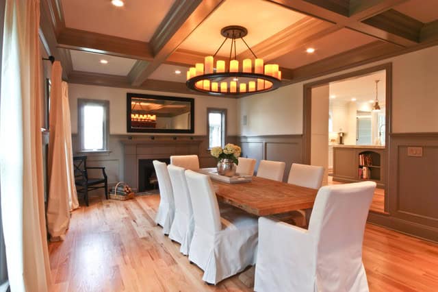 17 Precious Ideas To Decorate Your Big Spacious Dining Room 13