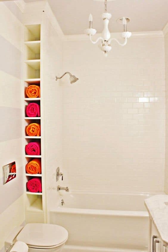 20 Really Inspiring DIY Towel Storage Ideas For Every Small Bathroom