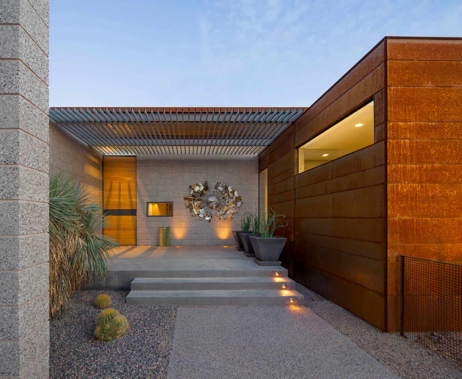 16 Enchanting Modern  Entrance  Designs  That Boost The 