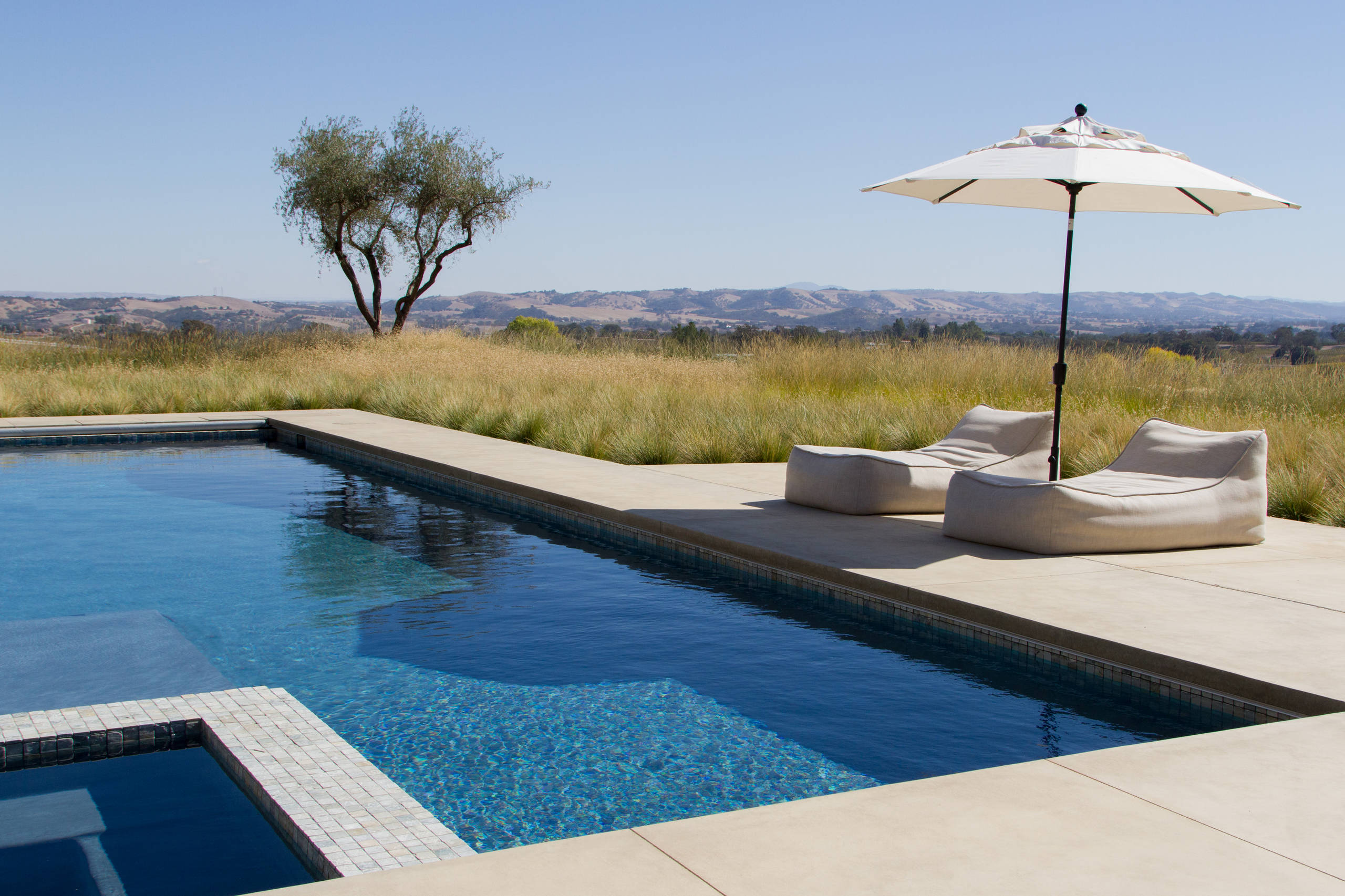 Modern Backyard Inground Pool Designs for Simple Design
