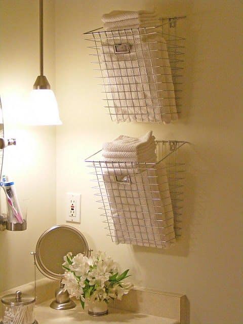 20 Really Inspiring DIY  Towel Storage Ideas For Every 