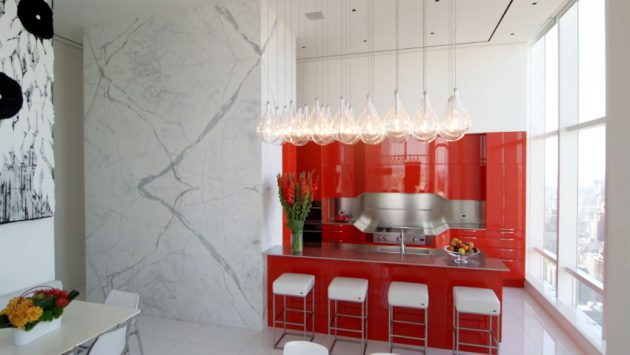 15 Glamorous Penthouse Kitchen Designs That Will Catch Your Eye