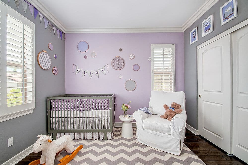 17 Gorgeous Purple Nursery Designs That Will Catch Your Eye