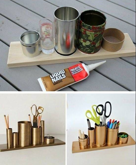 19 Super Cool DIY Desk Organizers For More Productive Work