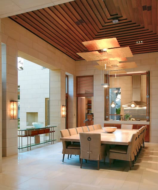 17 Precious Ideas To Decorate Your Big Spacious Dining Room 4