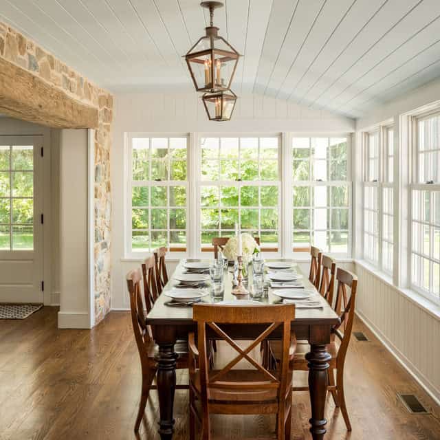 17 Astonishing Dining Sunroom Designs That Everyone Should See 5