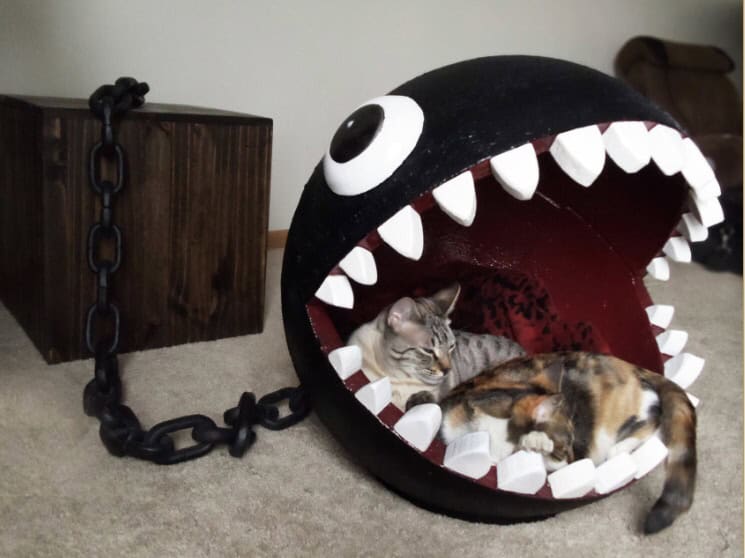 19 Most Amazing Ideas To Make Cool & Cozy Bed For Your Cat 6