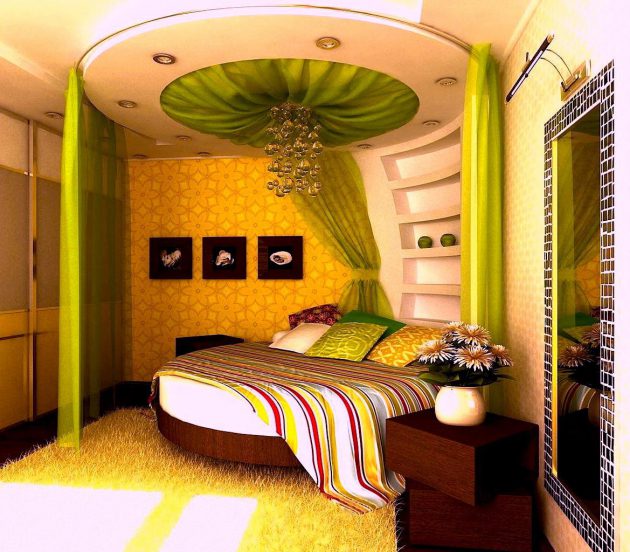 19 Extravagant Round Bed Designs For Your Glamorous Bedroom