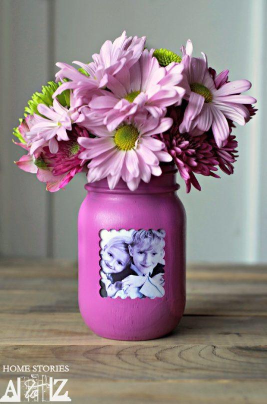 20 Cool &amp; Easy Ideas For Creating DIY Mason Jars Vases