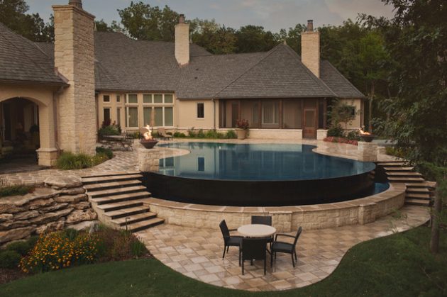 17 Magnificent Small Infinity Swimming Pool Designs To Cool Off In Your Backyard