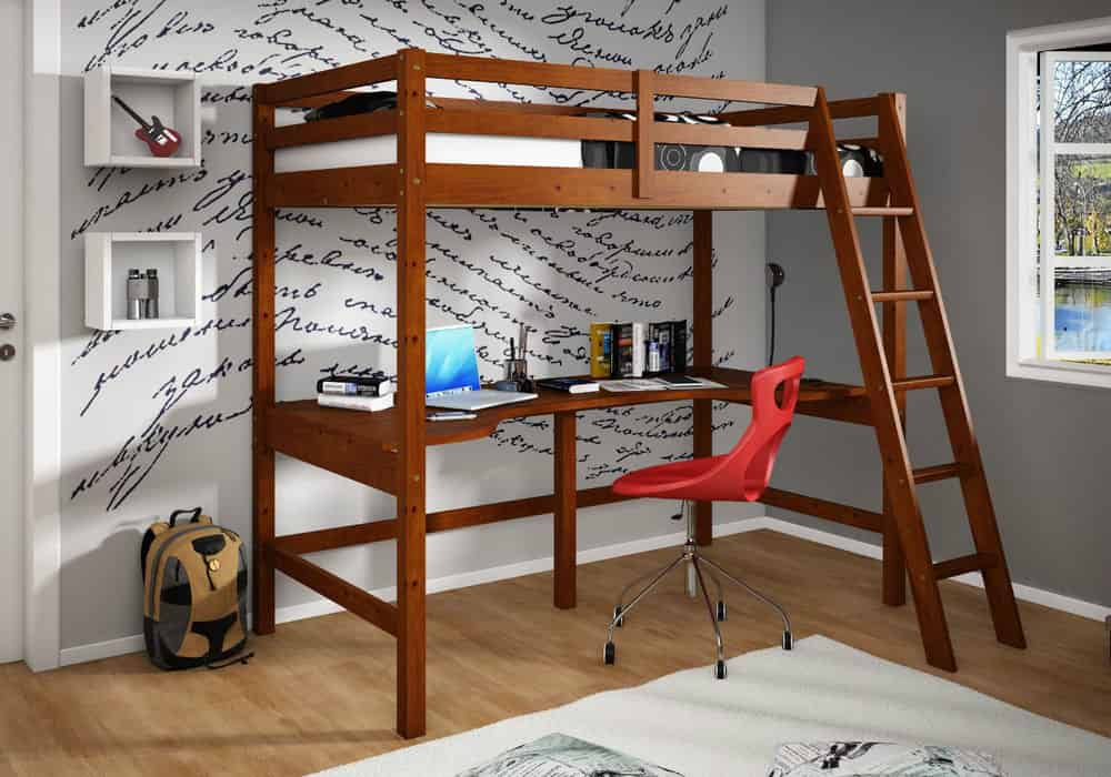 19 Excellent Bunk Bed Designs With Desk That Will Admire You