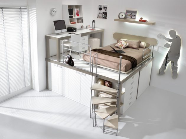 16 Super Functional Loft Bed Designs For Adults That Everyone Must See
