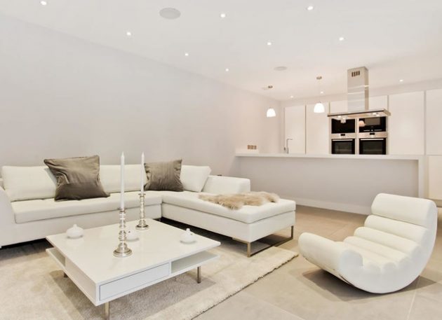 16 Adorable Ideas How To Decorate White Living Room