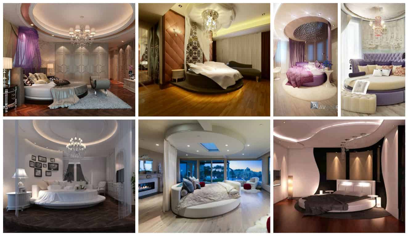 19 Extravagant Round Bed Designs For Your Glamorous Bedroom