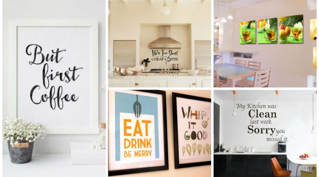 16 Wall Art Designs To Beautify Your Kitchen