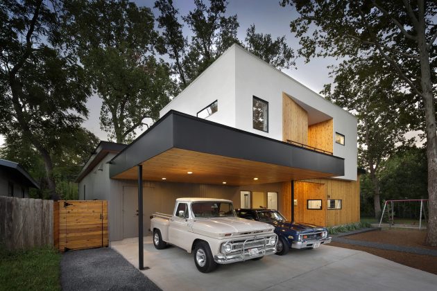 Tree House By Matt Fajkus Architecture in Austin, Texas (9)