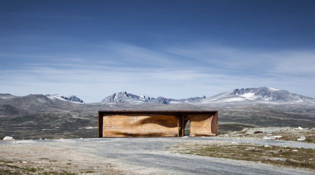 Tverrfjellhytta – A Norwegian Wild Reindeer Center Pavilion by Snøhetta