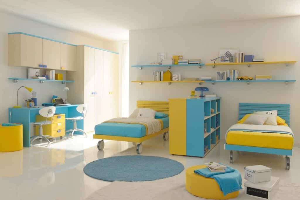16 Joyful Child's Room Designs With Blue & Yellow Tones 16 Joyful Child's Room Designs With Blue & Yellow Tones