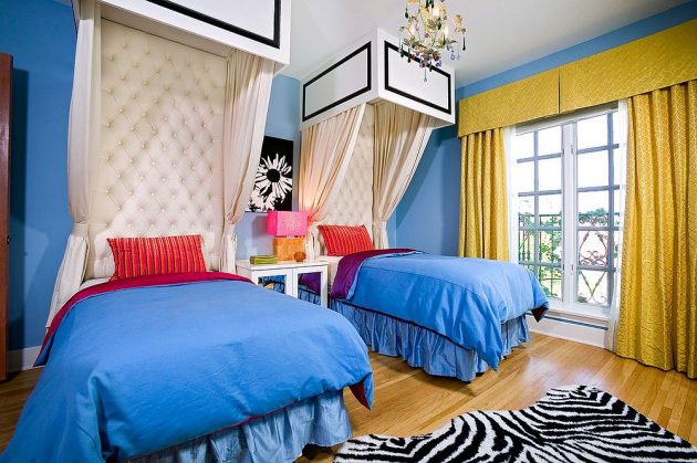 16 Joyful Child's Room Designs With Blue &amp; Yellow Tones