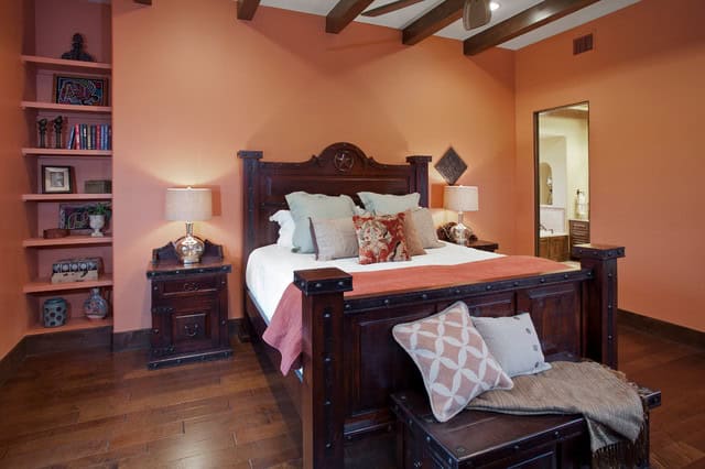 17 Sophisticated Bedroom Designs With Addition Of Orange Color 11