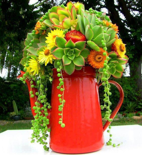 19 Really Amazing Ideas Of Repurposed Succulent Planters