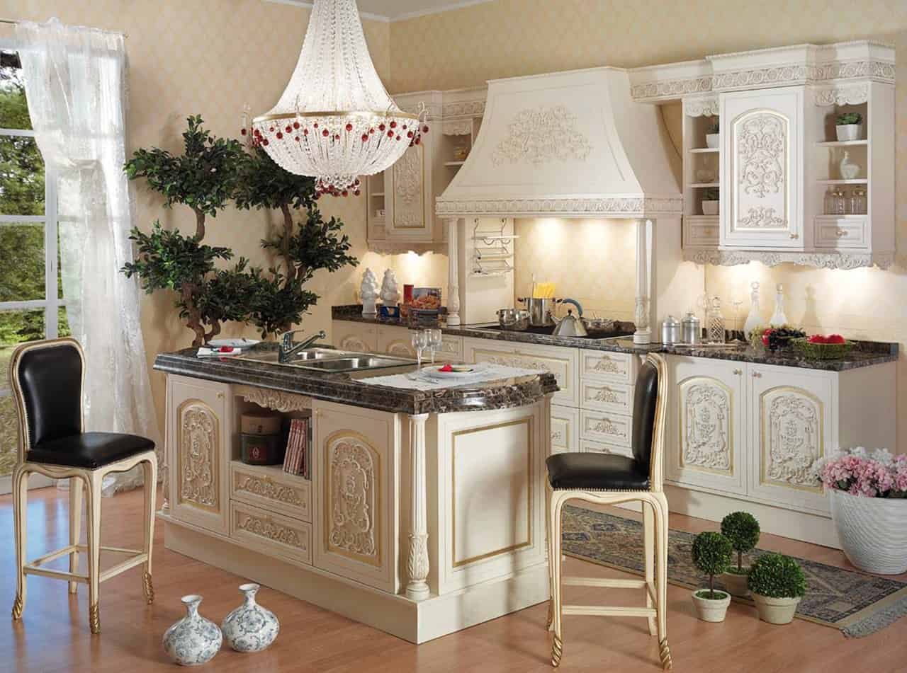 15 Timeless Baroque Kitchen Designs That You Must See 14