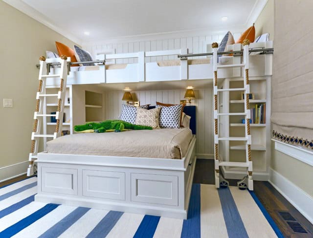 15 Irresistible Beach Style Child's Room Designs That You Need To See 15