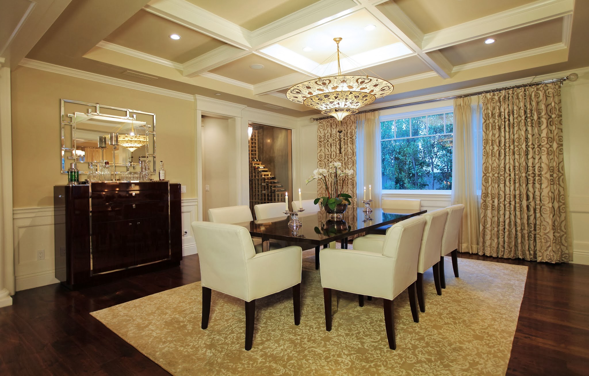 ceiling designs for dining room