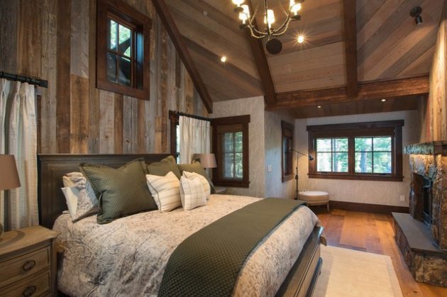 19 Charming Ideas For Decorating Rustic Bedroom Easily