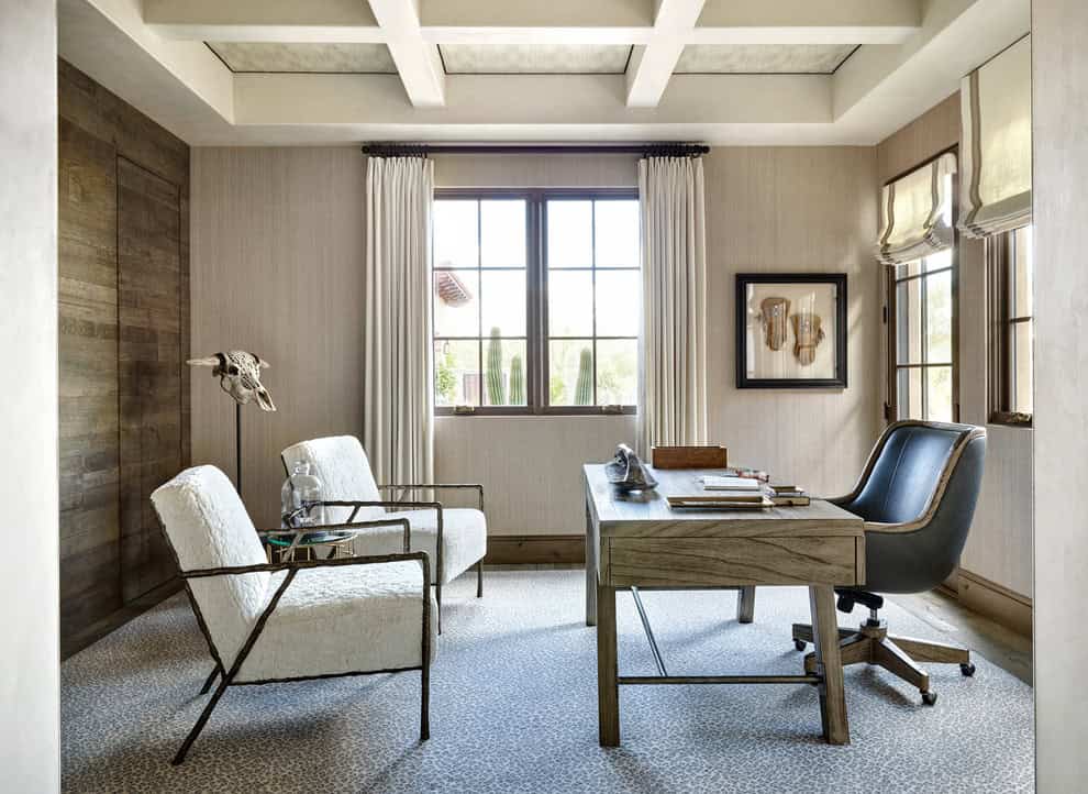 15 Stunning Mediterranean Home Office Designs You're Going To Love