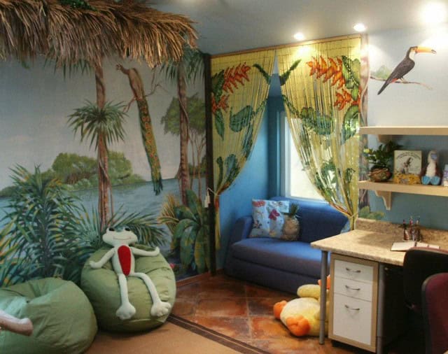 18 Fantastic Tropical Child's Room Designs That Will Amaze You 16