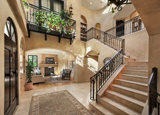 16 Uplifting Mediterranean Entry Hall Designs That Will Welcome You Home