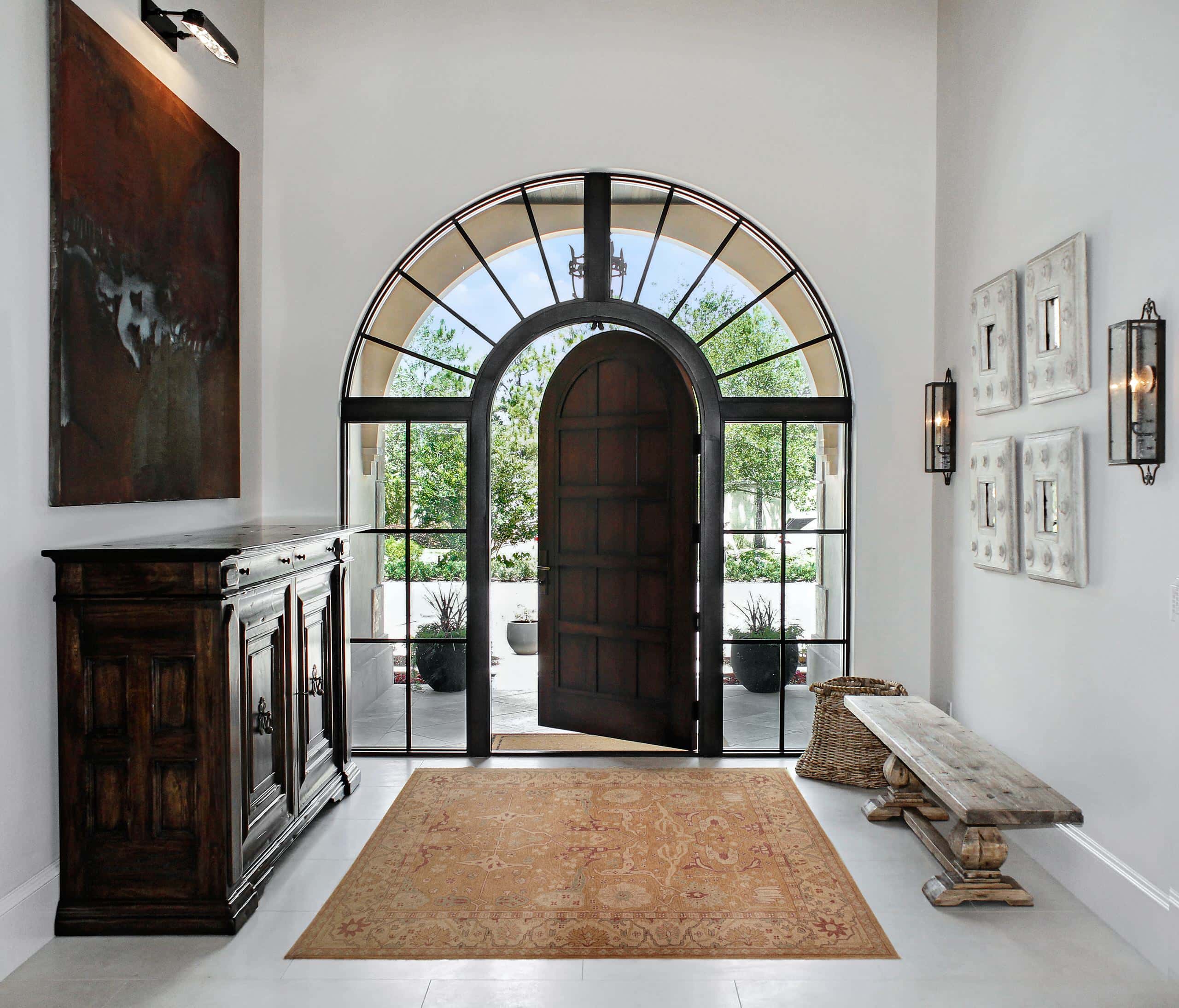 16 Uplifting Mediterranean Entry Hall Designs That Will Welcome You Home