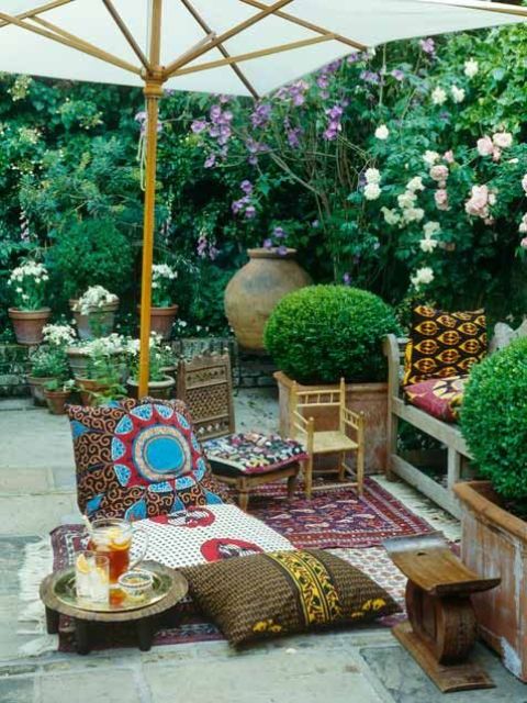 18 Fascinating Boho Chic Terrace Designs For Full Enjoyment This Summer