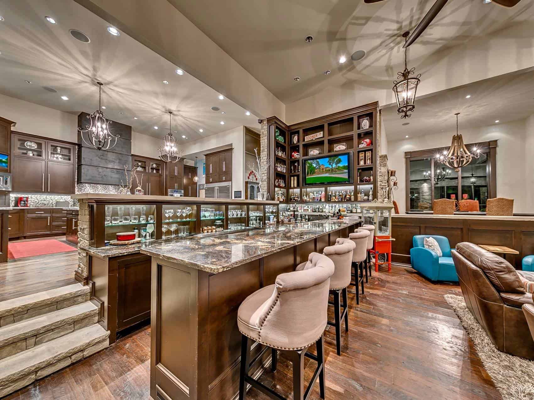 18 Seductive Mediterranean Home Bar Designs For Leisure In Your Own Home
